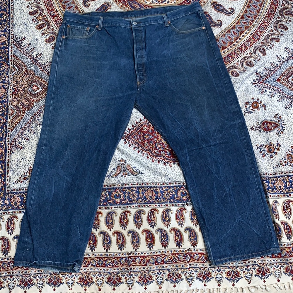 Men's Levi's 501 Button Fly Jeans 48x30